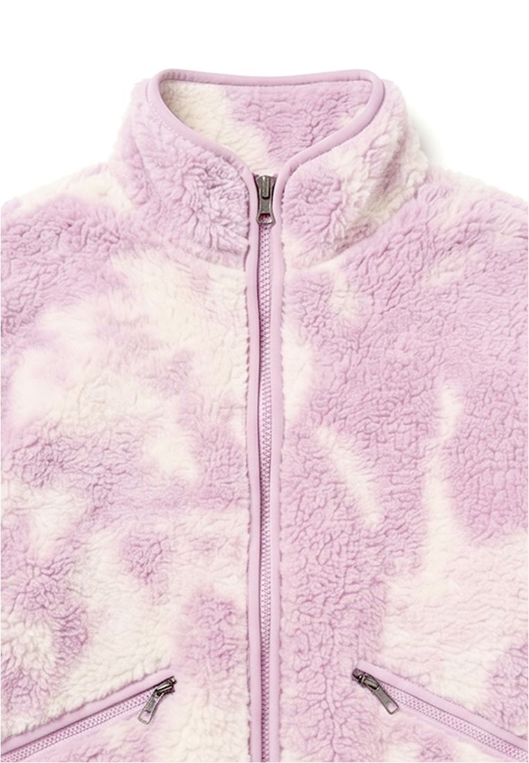 Ladies Printed Sherpa Jacket - Naisten Takit - TTUTB8505 - 8