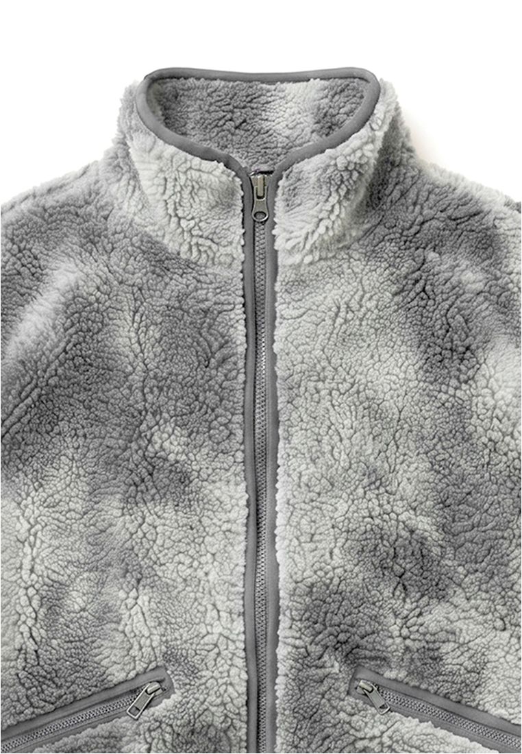 Ladies Printed Sherpa Jacket - Naisten Takit - TTUTB8505 - 339