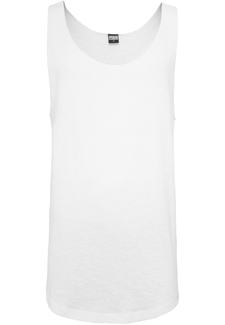Long Shaped Open Edge Loose Tank - Miesten T-paidat - TTUTB964 - 189