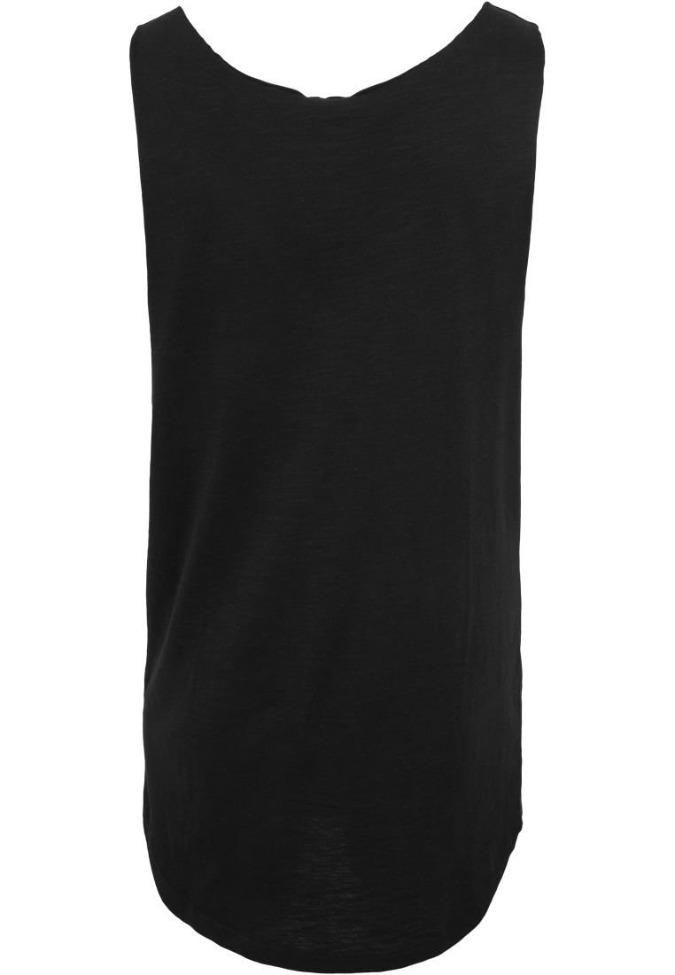 Long Shaped Open Edge Loose Tank - Miesten T-paidat - TTUTB964 - 9