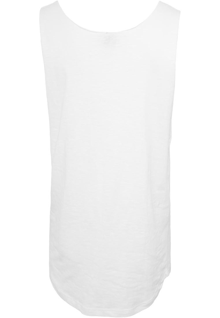 Long Shaped Open Edge Loose Tank - Miesten T-paidat - TTUTB964 - 190
