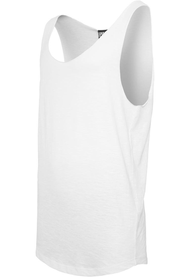 Long Shaped Open Edge Loose Tank - Miesten T-paidat - TTUTB964 - 191