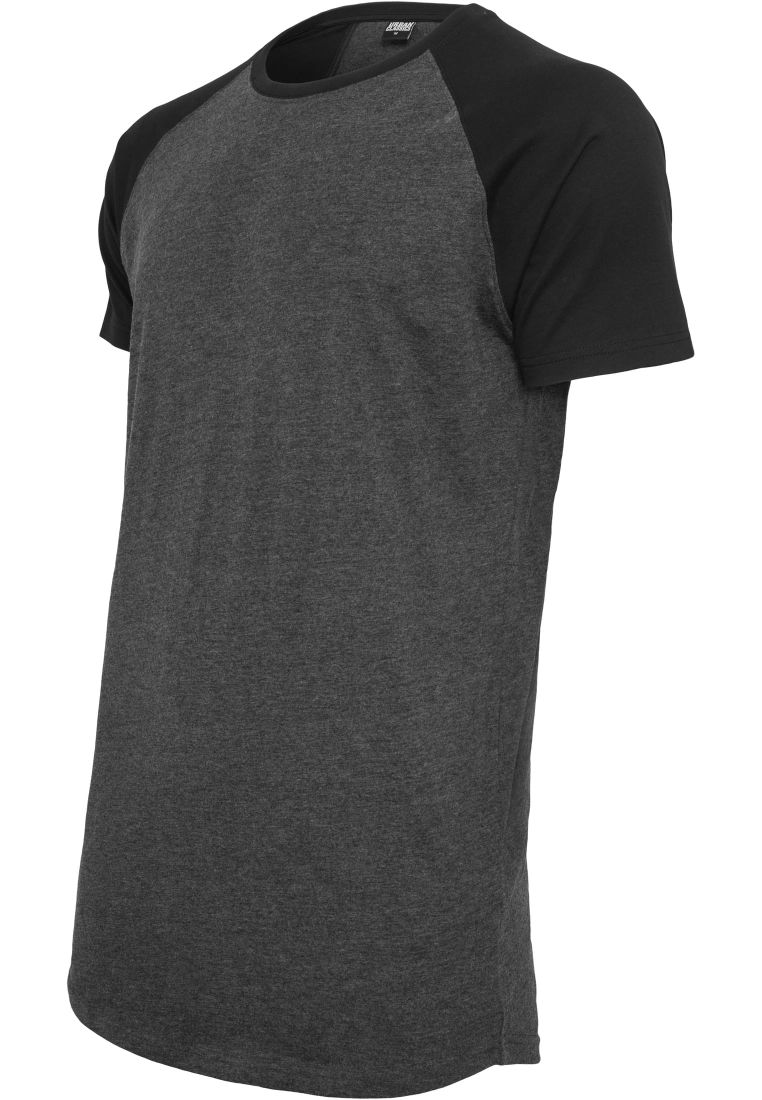Shaped Raglan Long Tee - Mens t-shirts - TTUTB966 - 10