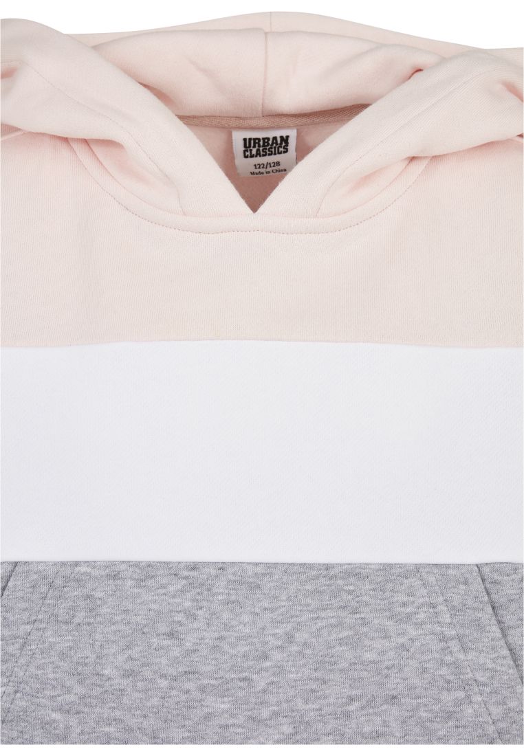 Girls Oversized 3-Tone Hoody - LASTENVAATTEET - TTUUCK1843 - 36