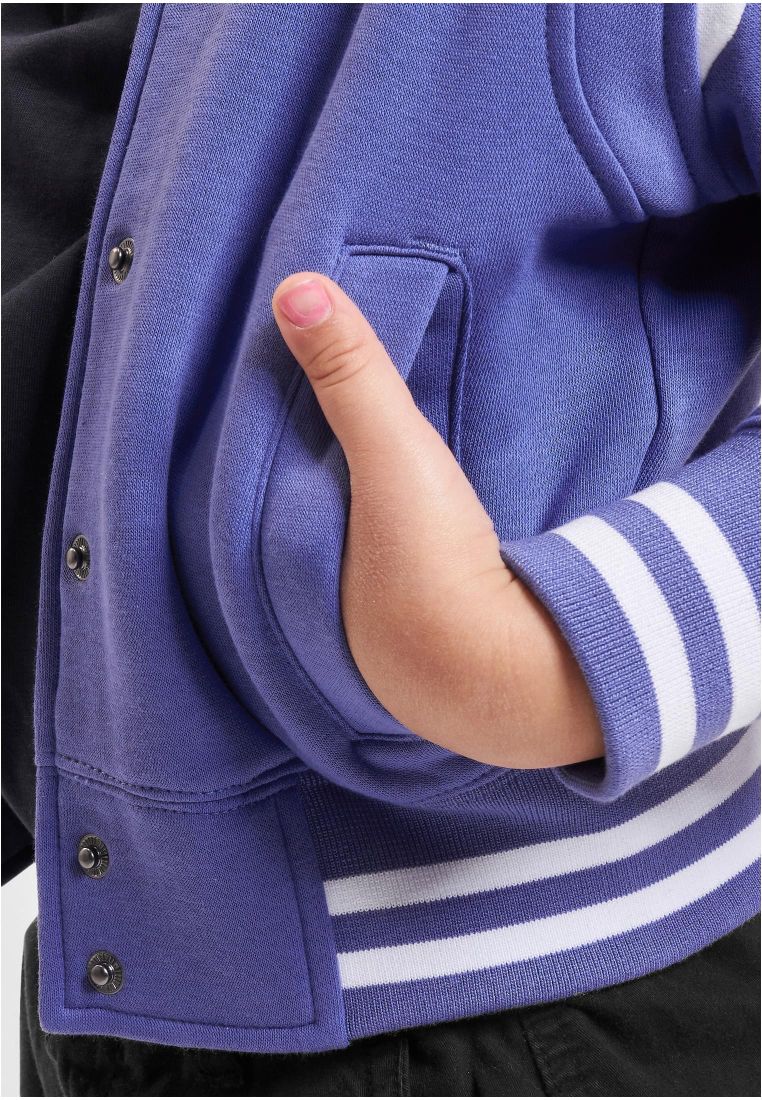 Girls Inset College Sweat Jacket - KIDS CLOTHING - TTUUCK2618 - 637