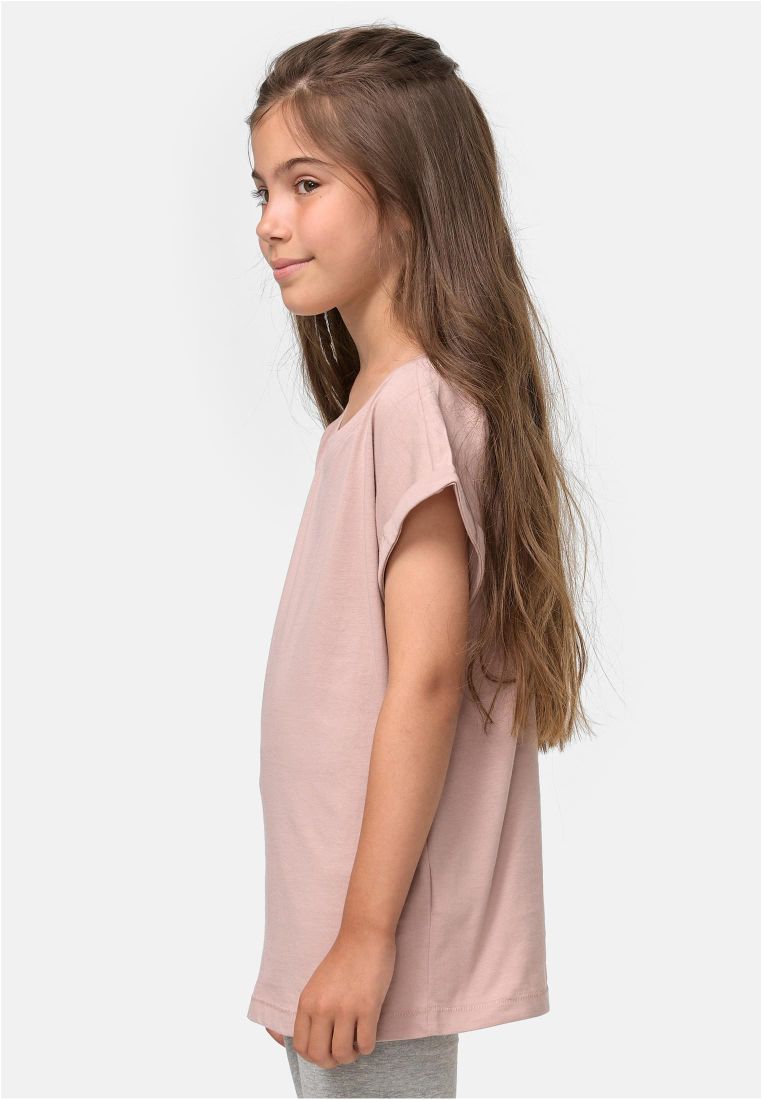 Girls Organic Extended Shoulder Tee - KIDS CLOTHING - TTUUCK2983 - 635