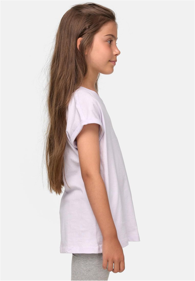 Girls Organic Extended Shoulder Tee - KIDS CLOTHING - TTUUCK2983 - 787