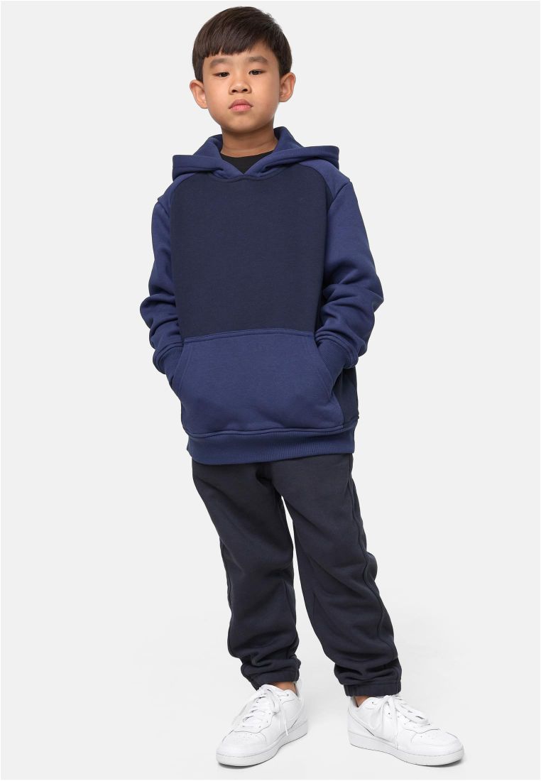 Boys 2-Tone Fake Raglan Hoody - LASTENVAATTEET - TTUUCK3831 - 7