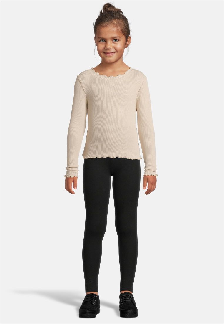 Girls Short Rib Longsleeve - LASTENVAATTEET - TTUUCK3996 - 486