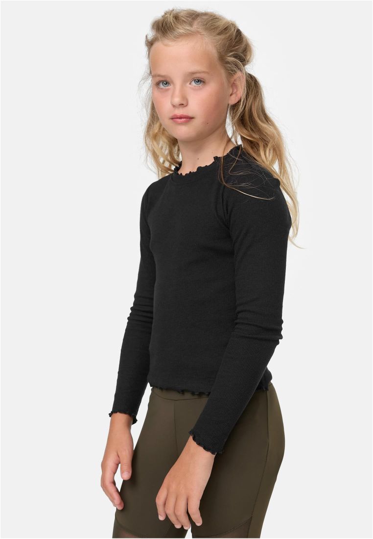 Girls Short Rib Longsleeve - LASTENVAATTEET - TTUUCK3996 - 4