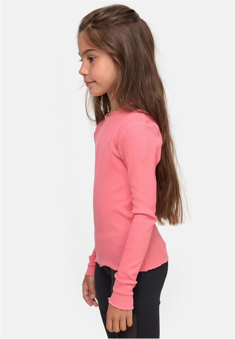 Girls Short Rib Longsleeve - LASTENVAATTEET - TTUUCK3996 - 485
