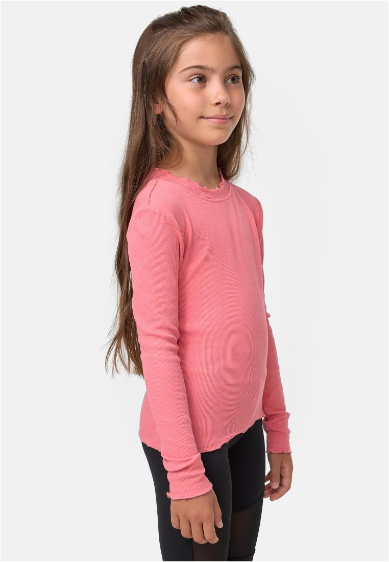 Girls Short Rib Longsleeve - LASTENVAATTEET - TTUUCK3996 - 337