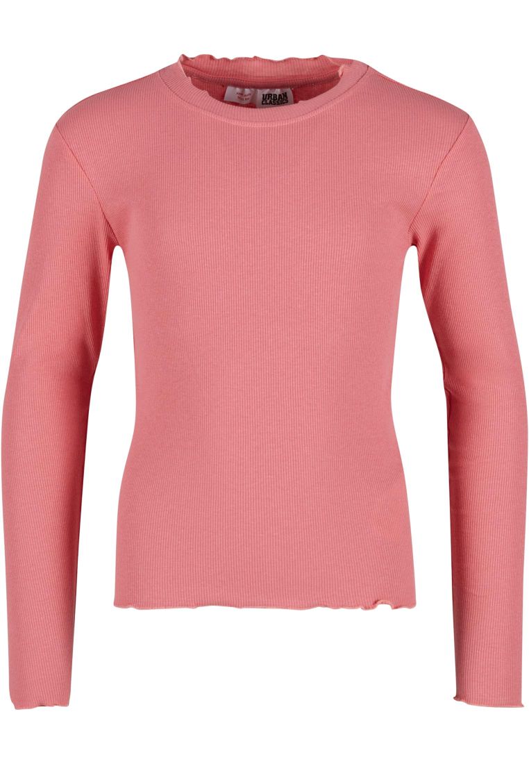 Girls Short Rib Longsleeve - LASTENVAATTEET - TTUUCK3996 - 339