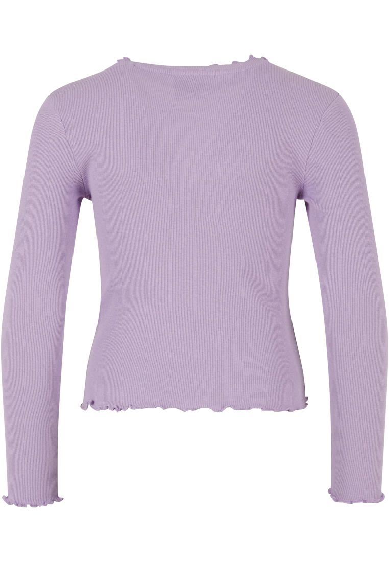Girls Short Rib Longsleeve - LASTENVAATTEET - TTUUCK3996 - 185