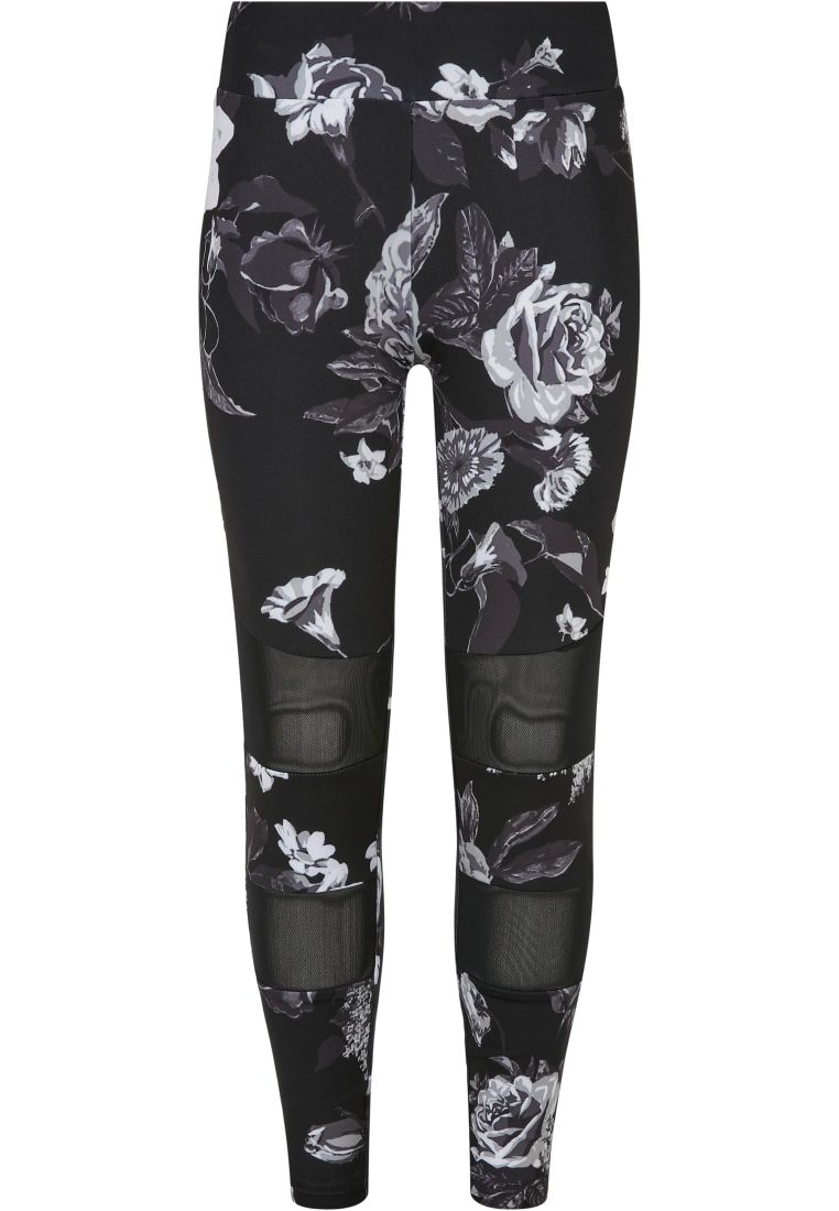 Girls Tech Mesh AOP Leggings webstore