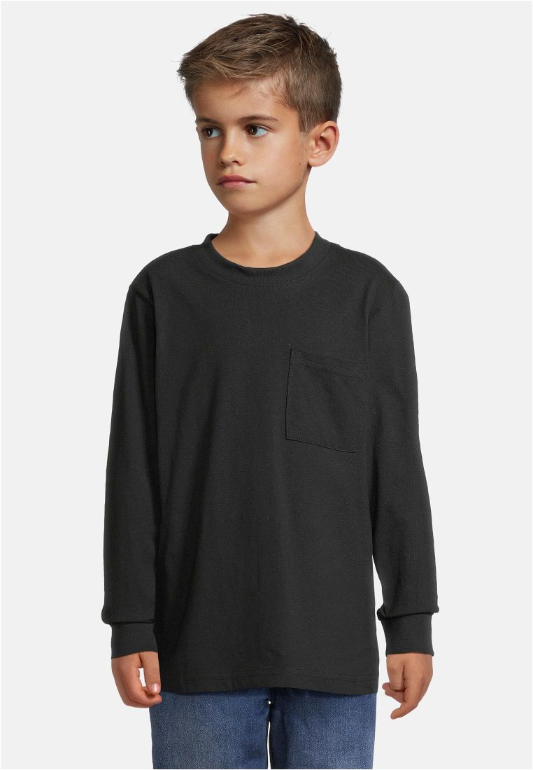 Boys Heavy Oversized Pocket Longsleeve - KIDS CLOTHING - TTUUCK4723 - 31