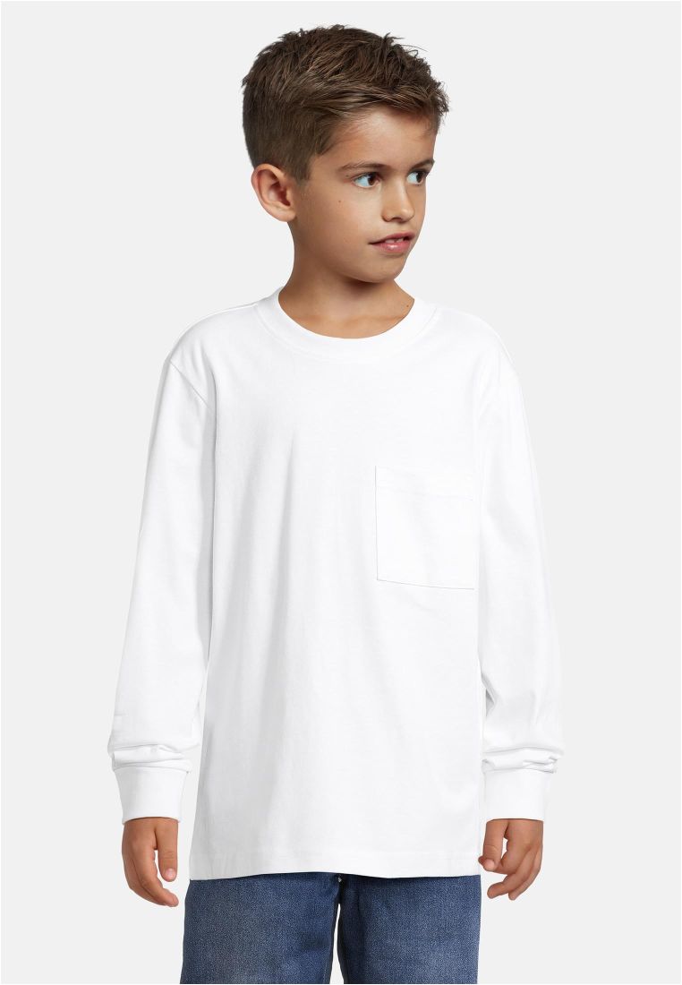 Boys Heavy Oversized Pocket Longsleeve - LASTENVAATTEET - TTUUCK4723 - 181
