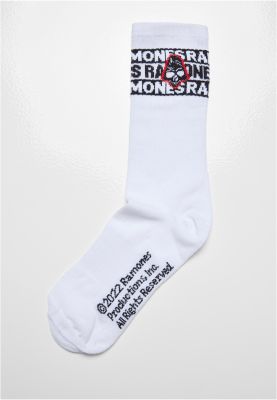 Ramones Skull Socks 2-Pack