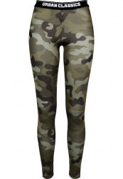 Ladies Camo Logo Leggings