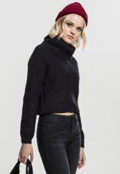 Ladies Short Turtleneck Sweater