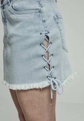 Ladies Denim Lace Up Skirt