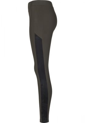 Buy SPANX® Faux Leather Stripe Black Leggings from Next Germany