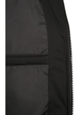 3-Tone Boxy Puffer Jacket