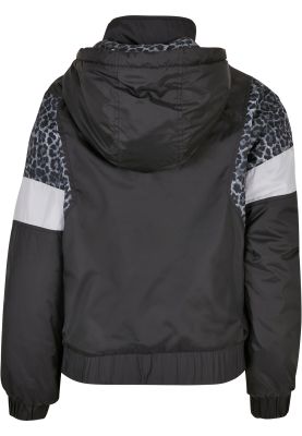 Ladies AOP Mixed Pull Over Jacket