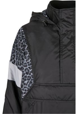 Ladies AOP Mixed Pull Over Jacket