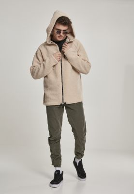 Hooded Sherpa Zip Jacket