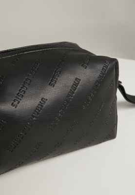 Synthetic Leather Cosmetic Pouch