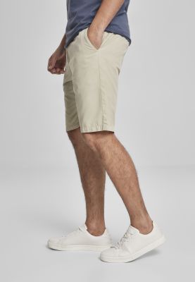 Straight Leg Chino Shorts with Belt