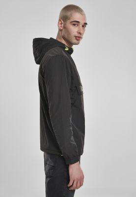 Contrast Pull Over Jacket