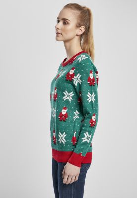 Ladies Santa Christmas Sweater