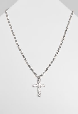 Necklace-TB3885 Diamond Cross