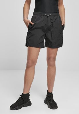 Ladies Crinkle Nylon Shorts