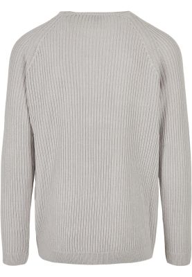 Ribbed Raglan Sweater