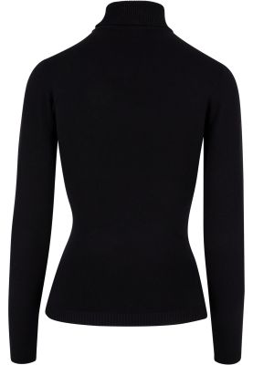 Ladies Knitted Turtleneck Sweater