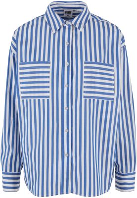 Ladies Striped Relaxed Shirt