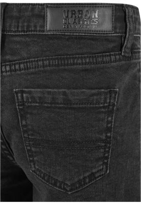 Girls Organic Stretch Denim 5 Pocket Shorts
